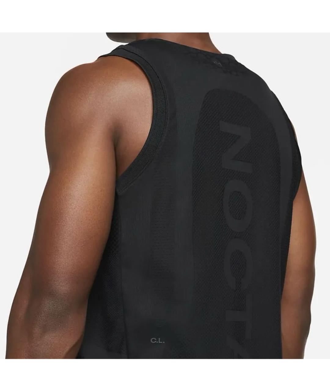 NIKE Черная майка, фото 4