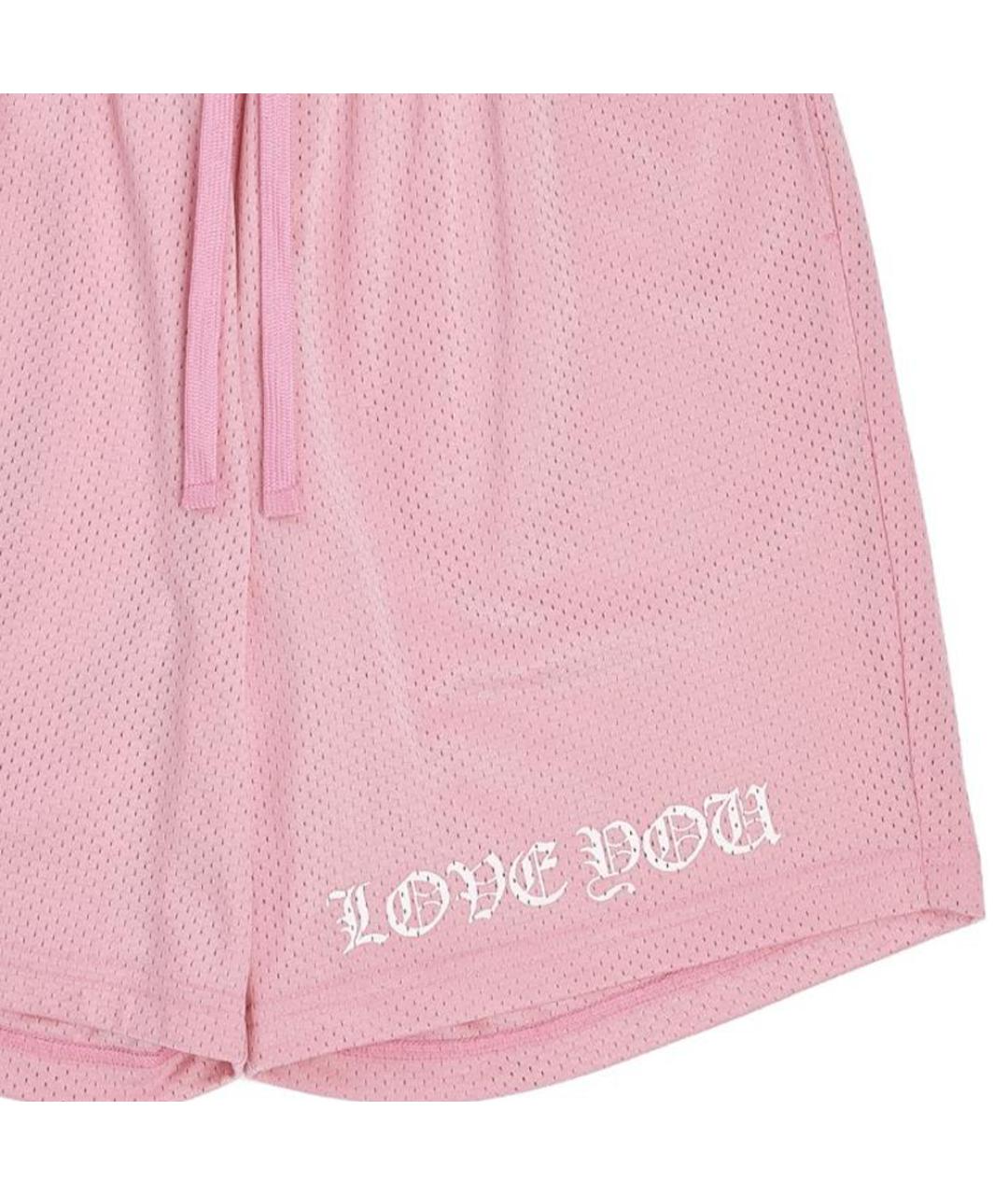 CHROME HEARTS Розовые шорты, фото 5