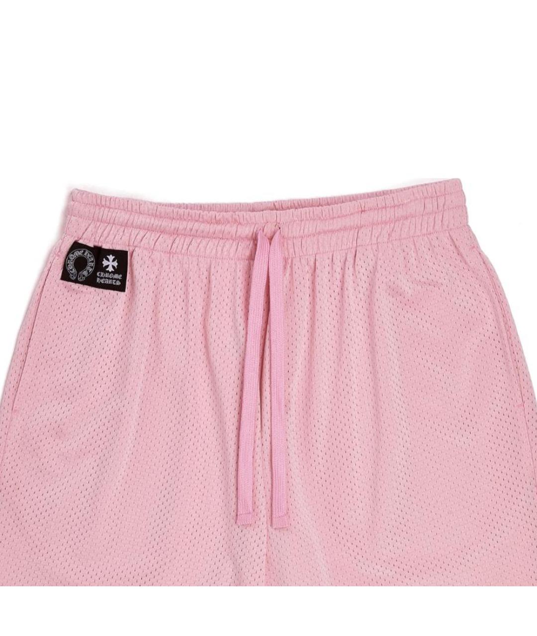CHROME HEARTS Розовые шорты, фото 4