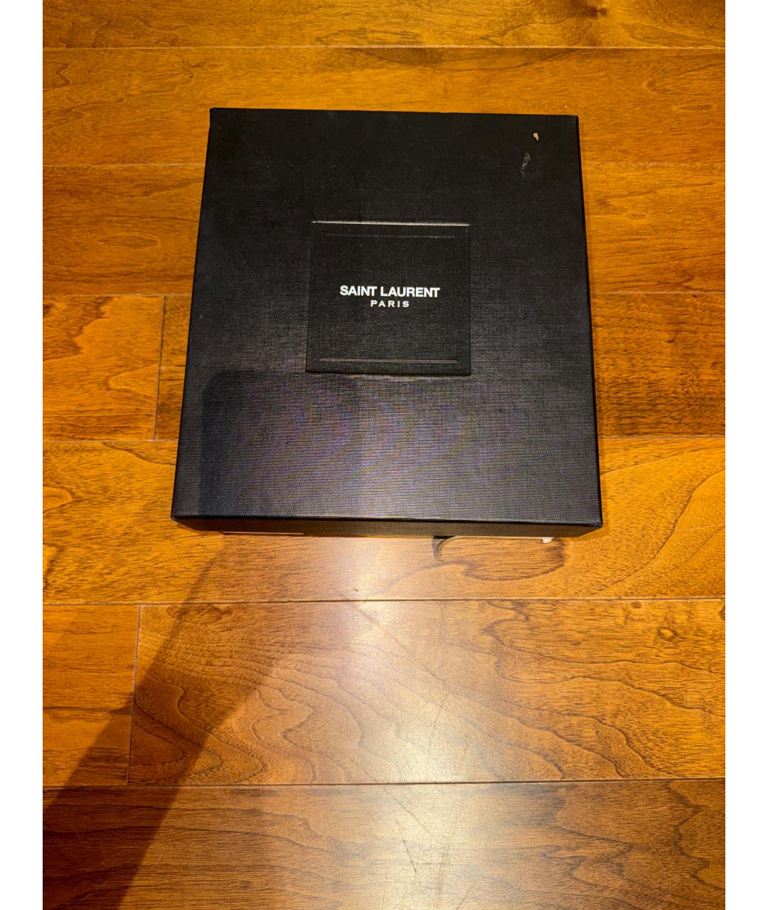 SAINT LAURENT Черные кожаные туфли, фото 6