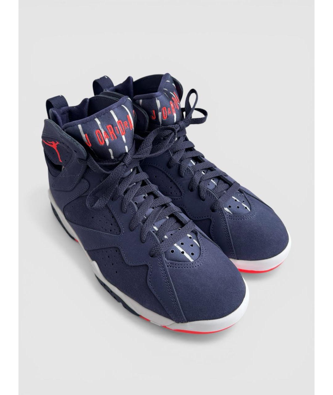 JORDAN Синие высокие кроссовки / кеды, фото 2