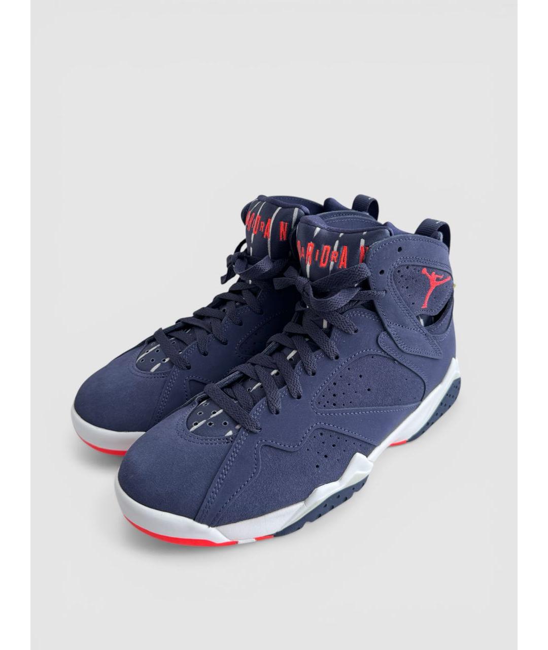 JORDAN Синие высокие кроссовки / кеды, фото 3