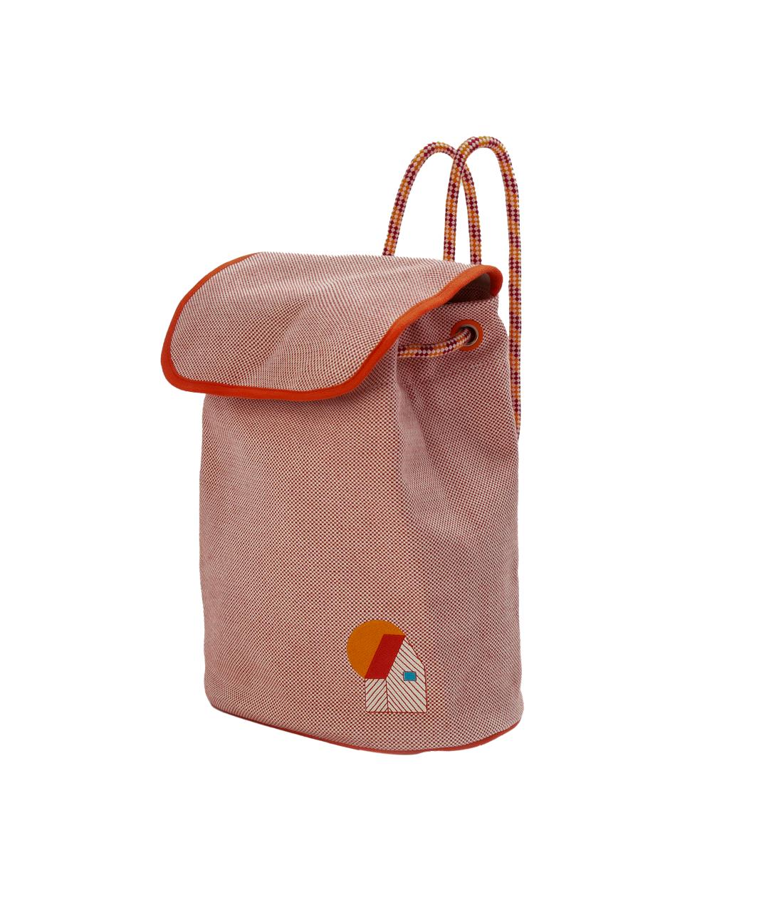 HERMES Оранжевый рюкзак, фото 3