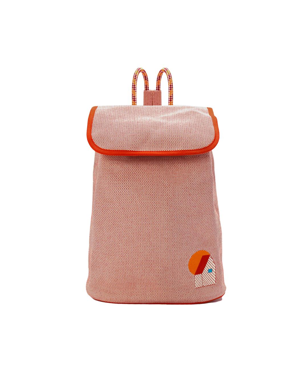 HERMES Оранжевый рюкзак, фото 5