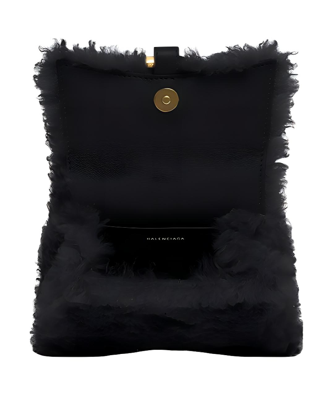 BALENCIAGA Черная сумка через плечо, фото 3