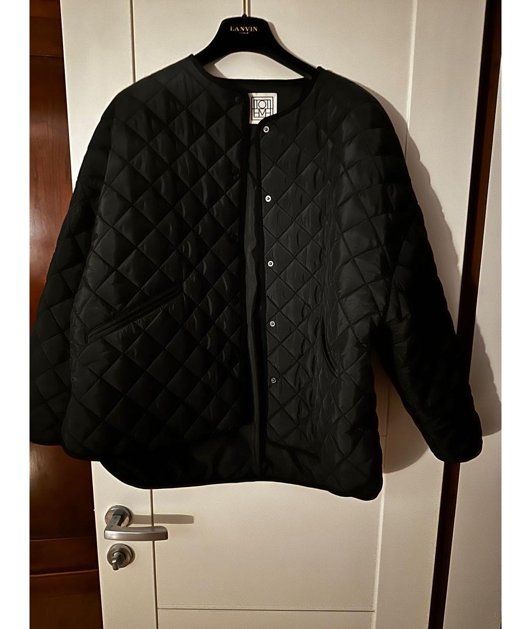 TOTEME Черная полиамидовая куртка, фото 4