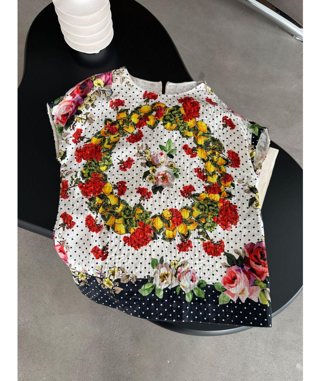 DOLCE&GABBANA Мульти блузы, фото 4