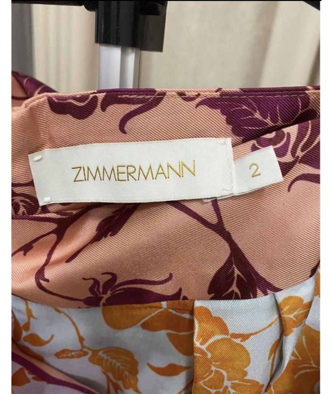 ZIMMERMANN Мульти шелковый костюм с брюками, фото 4