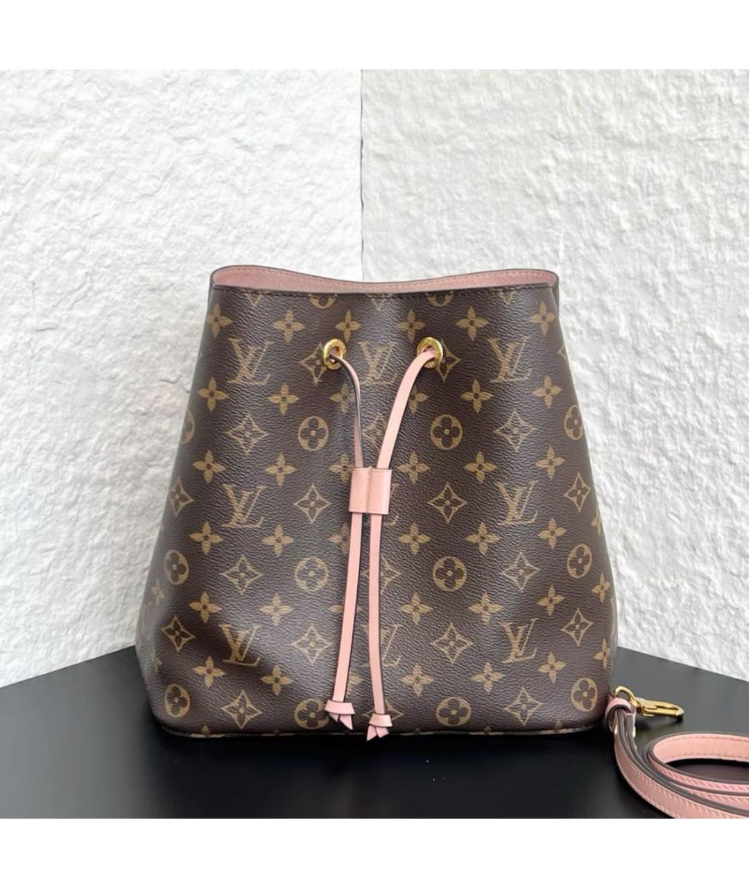 LOUIS VUITTON Коричневая сумка через плечо, фото 6
