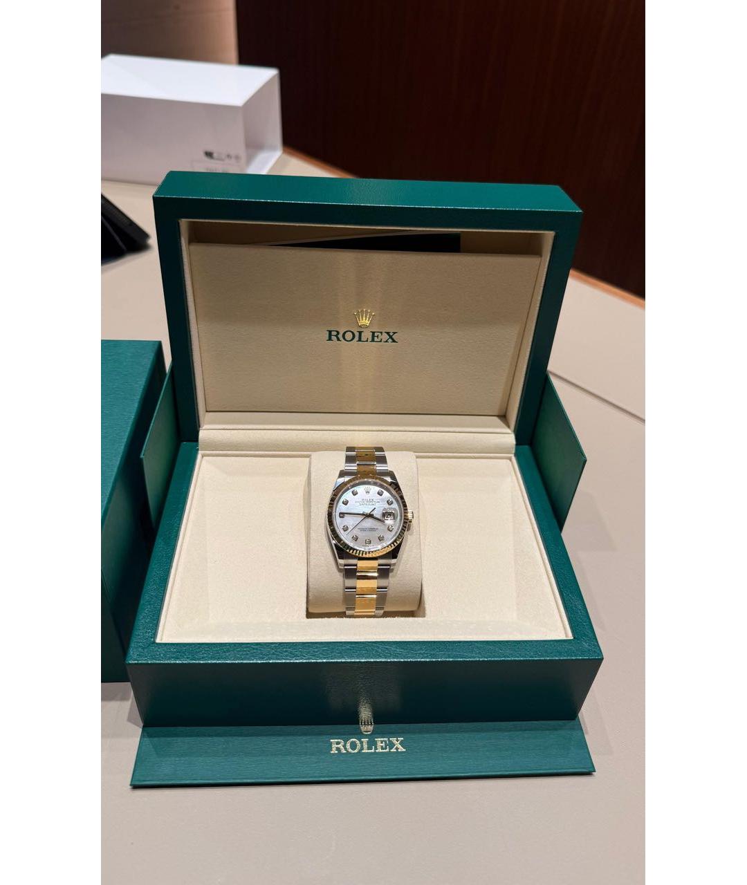 ROLEX Золотые часы из желтого золота, фото 3