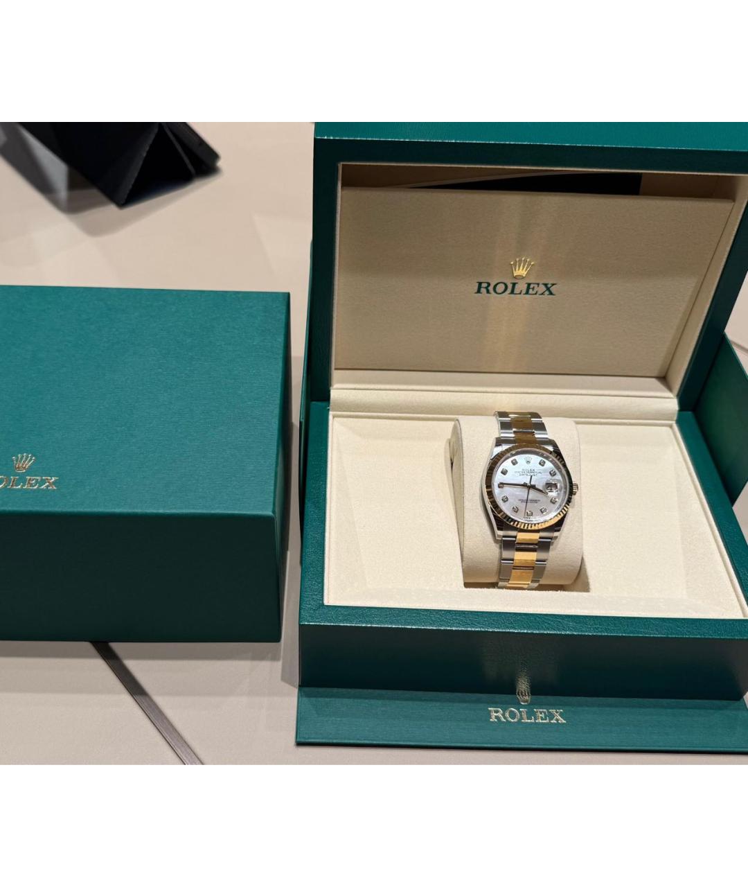 ROLEX Золотые часы из желтого золота, фото 4