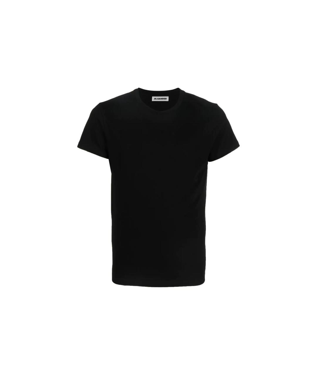 JIL SANDER Черная футболка, фото 1