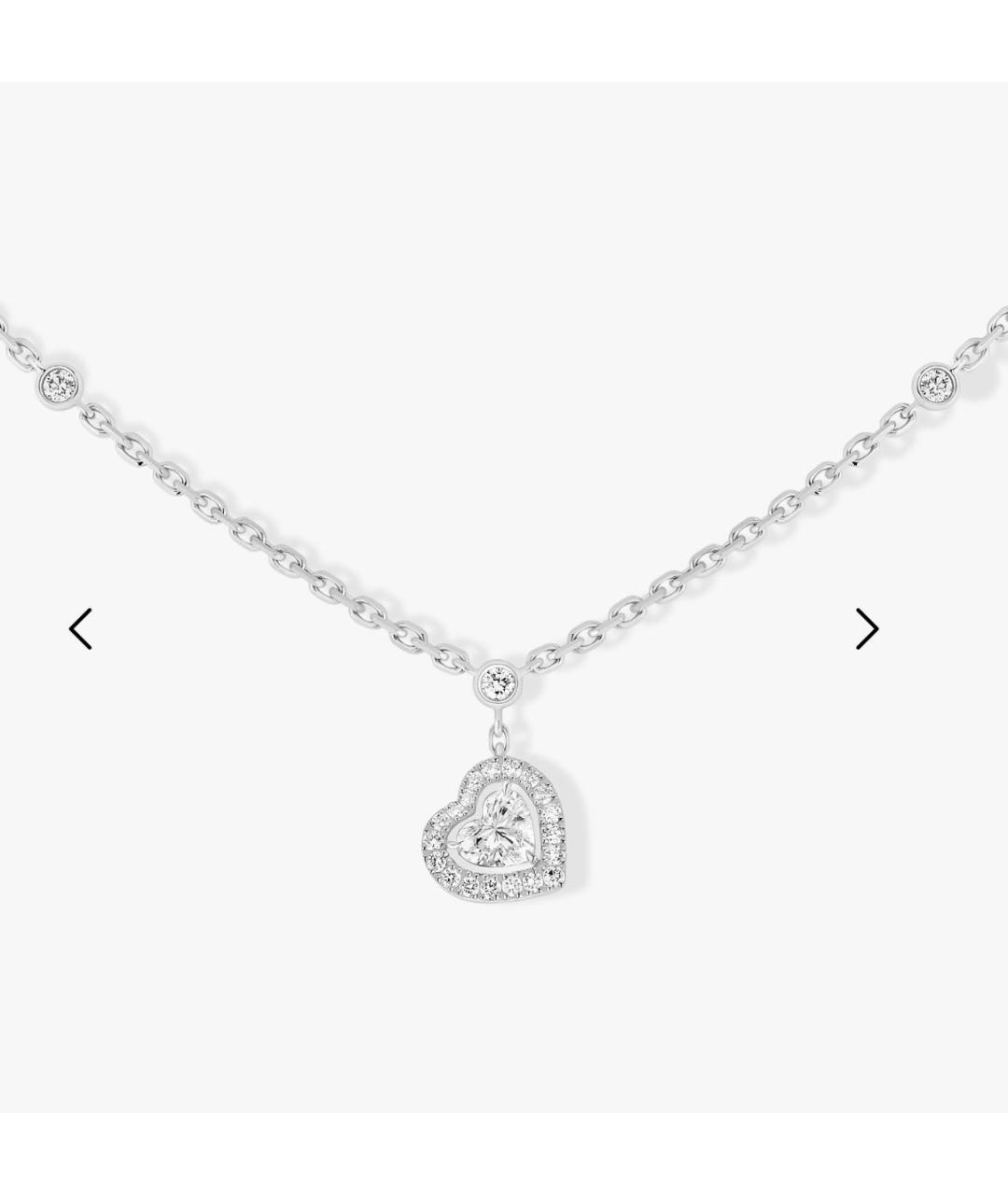 MESSIKA Серебряное колье из белого золота, фото 4