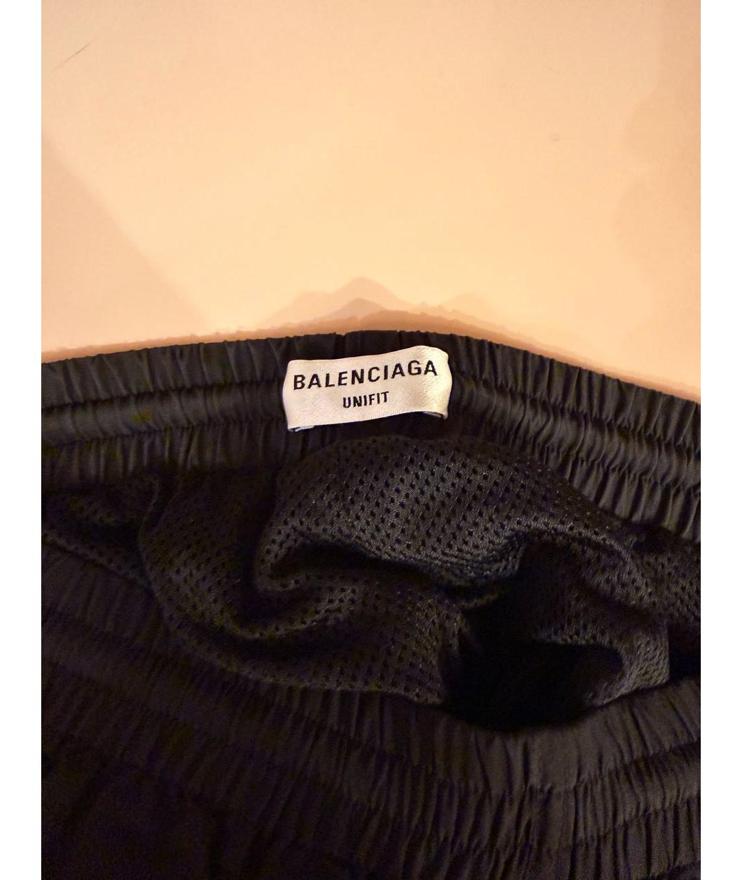 BALENCIAGA Черные брюки широкие, фото 4