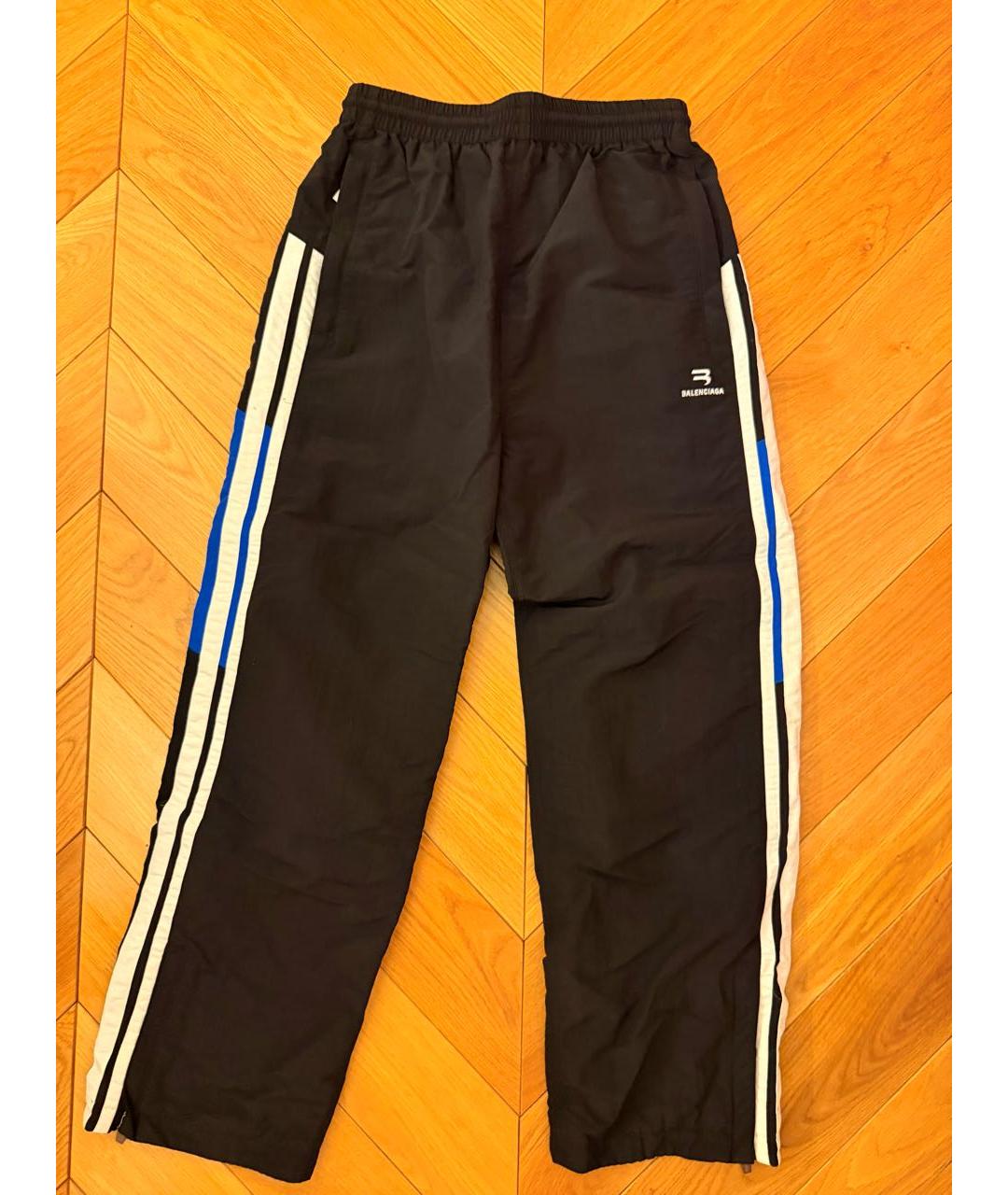 BALENCIAGA Черные брюки широкие, фото 7