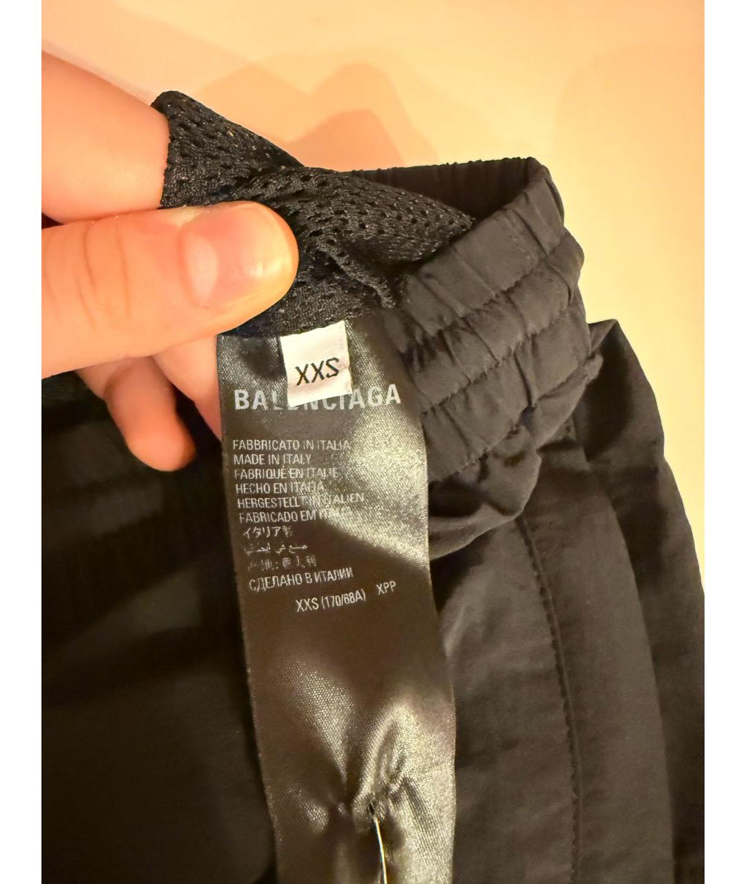 BALENCIAGA Черные брюки широкие, фото 5