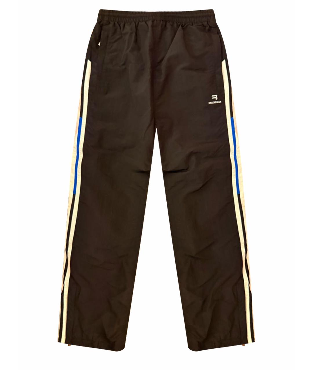 BALENCIAGA Черные брюки широкие, фото 1