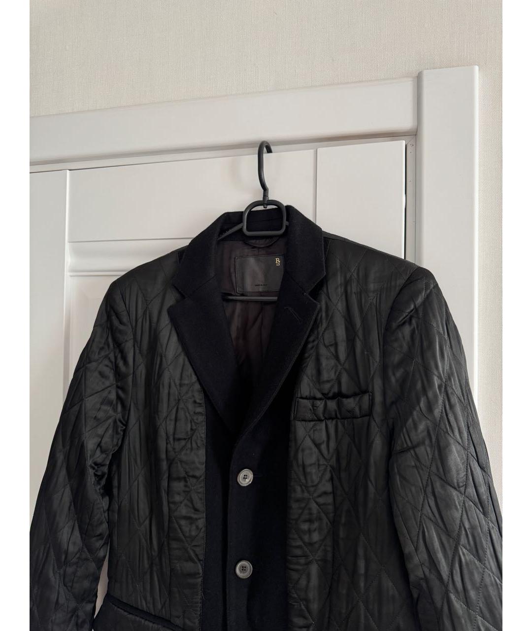 R13 Черная куртка, фото 2