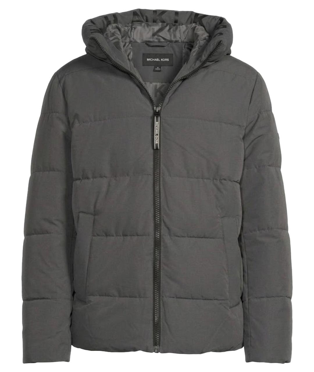 MICHAEL MICHAEL KORS Серая полиэстеровая куртка, фото 1