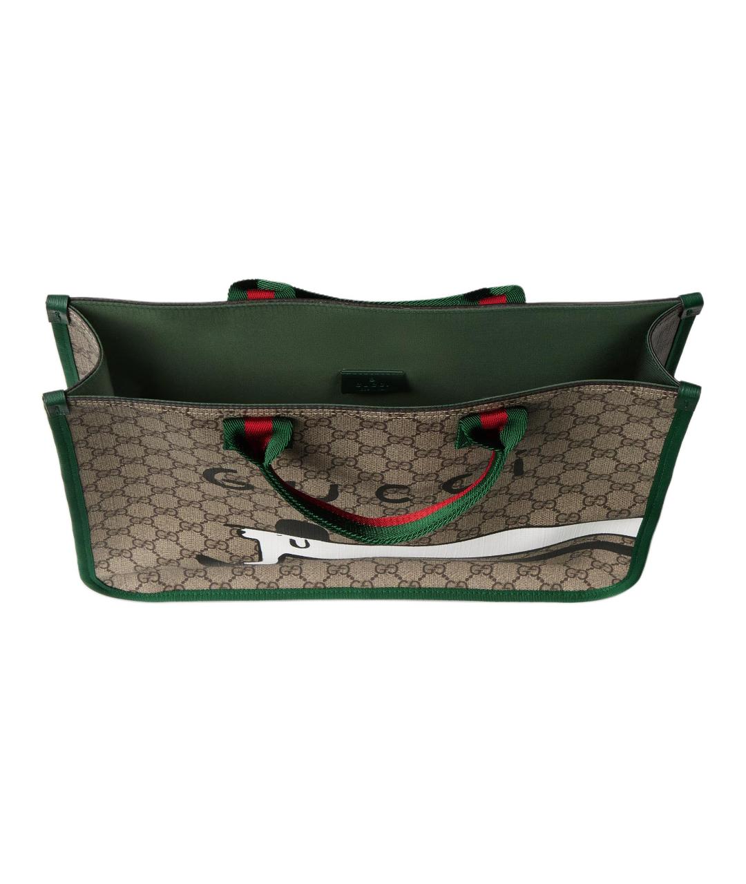 GUCCI Коричневая сумка через плечо, фото 5