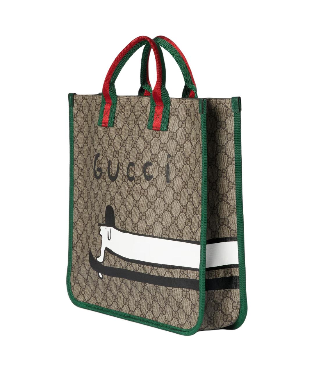 GUCCI Коричневая сумка через плечо, фото 2