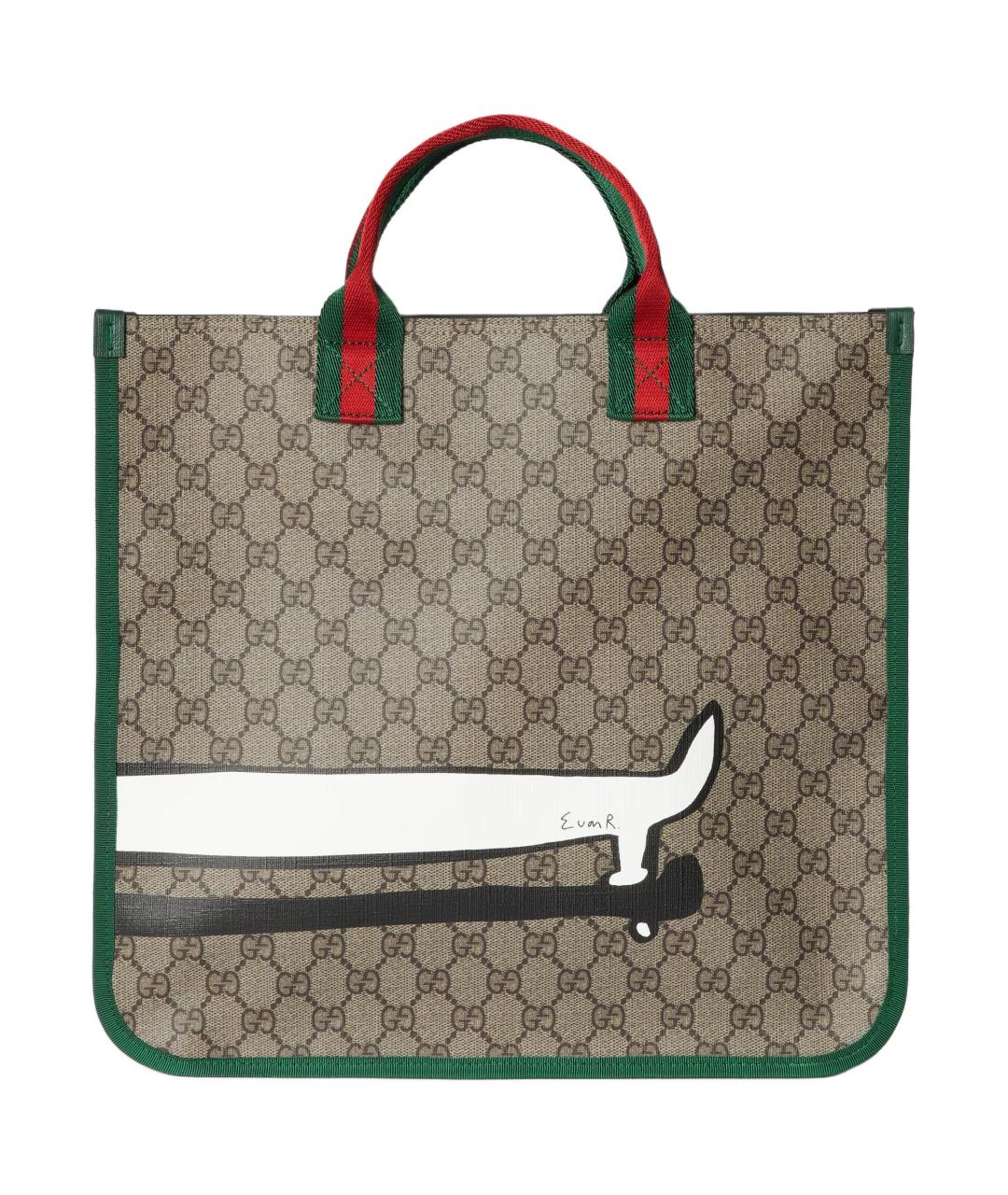 GUCCI Коричневая сумка через плечо, фото 4