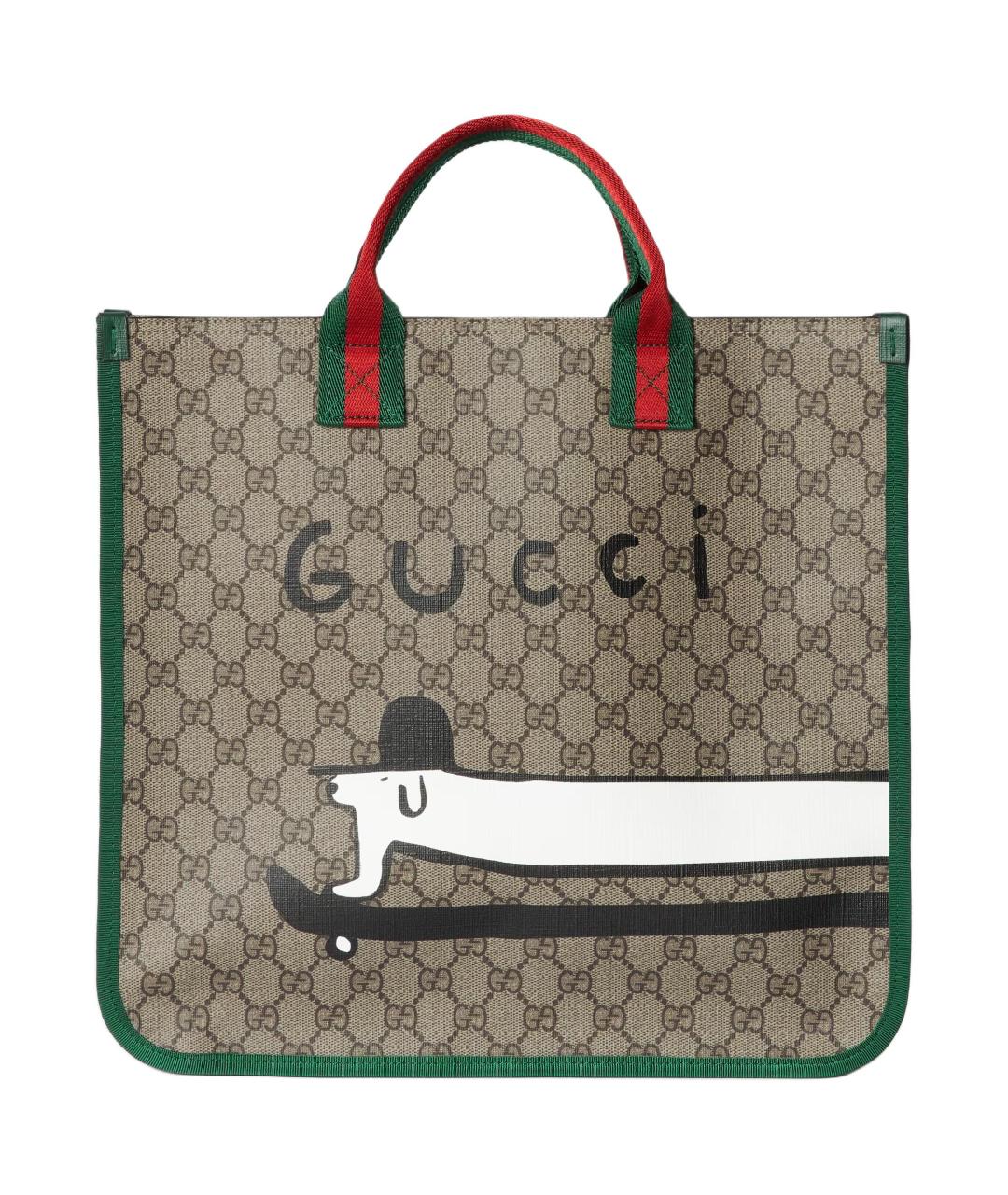 GUCCI Коричневая сумка через плечо, фото 1