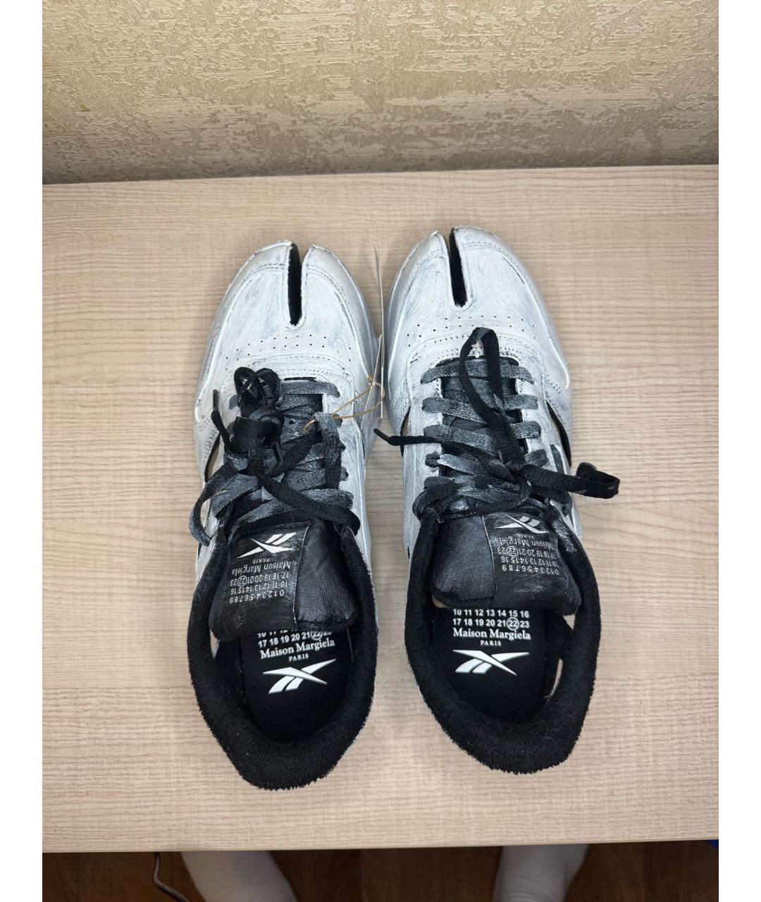 MAISON MARGIELA Белые низкие кроссовки / кеды, фото 3