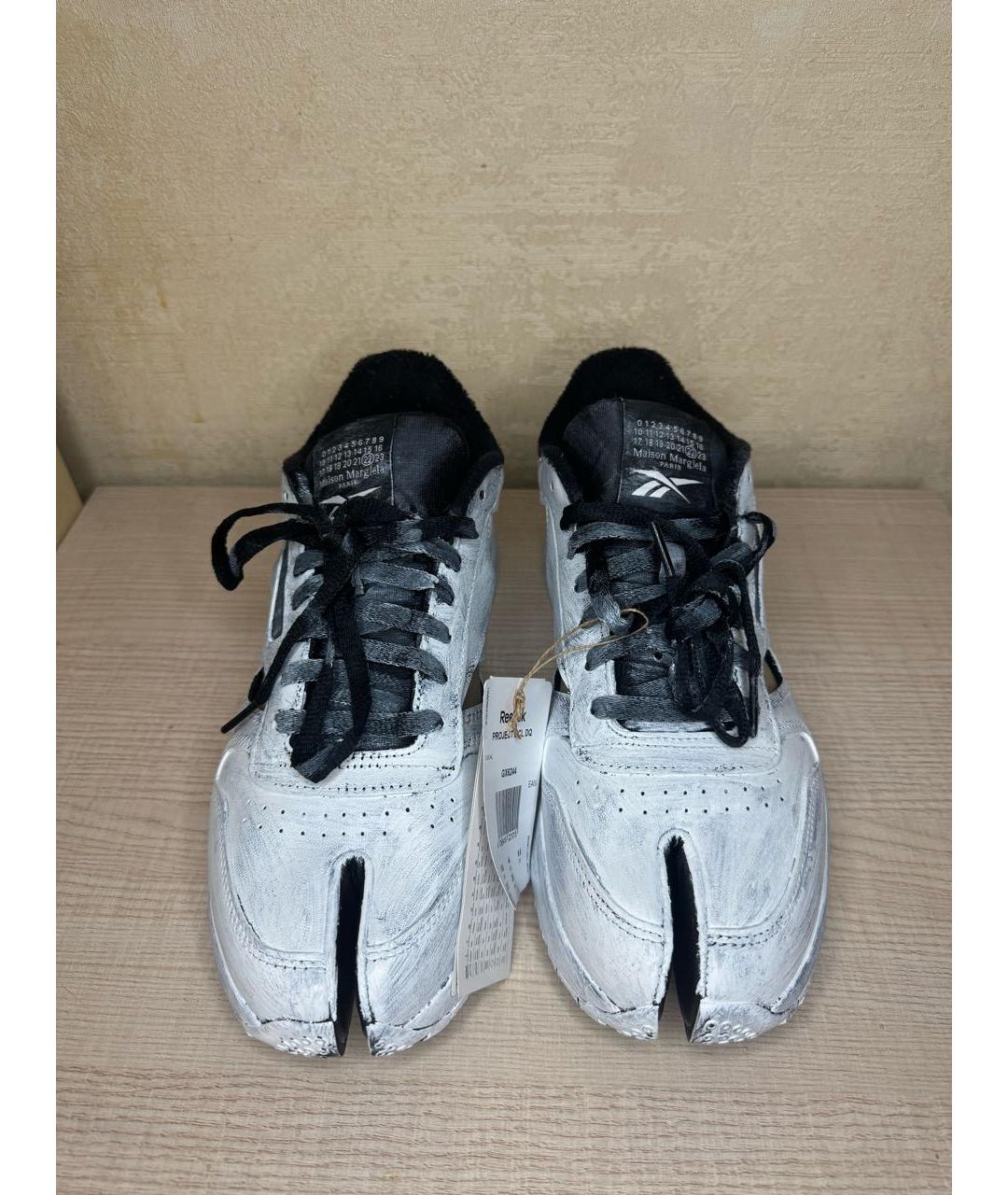 MAISON MARGIELA Белые низкие кроссовки / кеды, фото 2