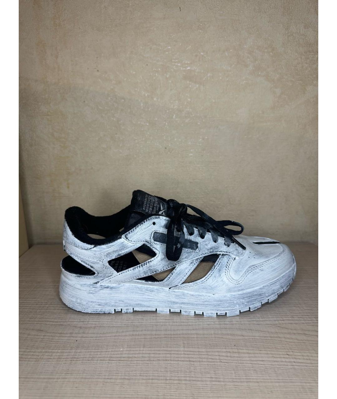 MAISON MARGIELA Белые низкие кроссовки / кеды, фото 5