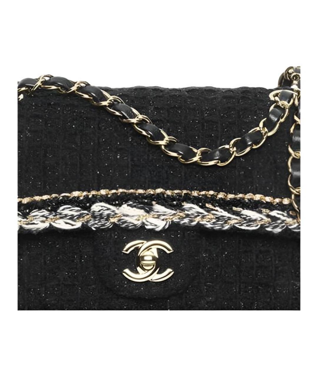CHANEL Черная сумка через плечо, фото 5