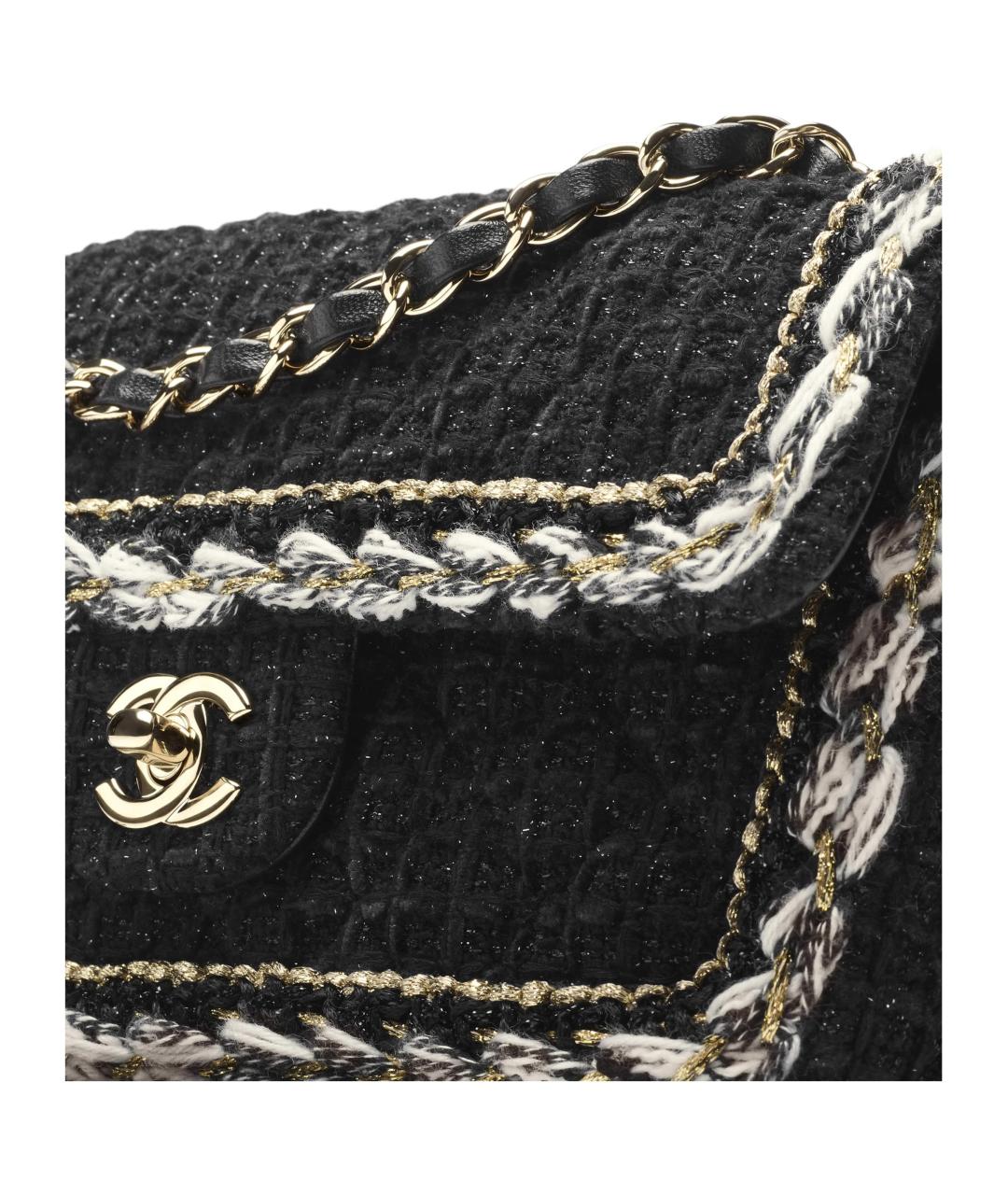 CHANEL Черная сумка через плечо, фото 4