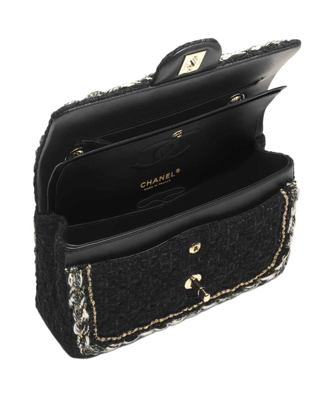 CHANEL Черная сумка через плечо, фото 3