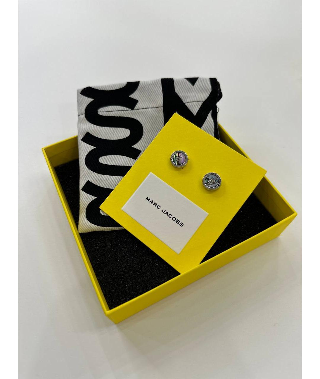MARC JACOBS Серебряные металлические серьги, фото 9
