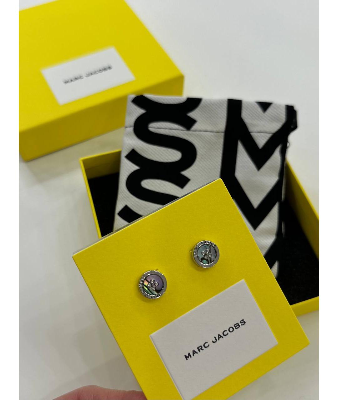 MARC JACOBS Серебряные металлические серьги, фото 6
