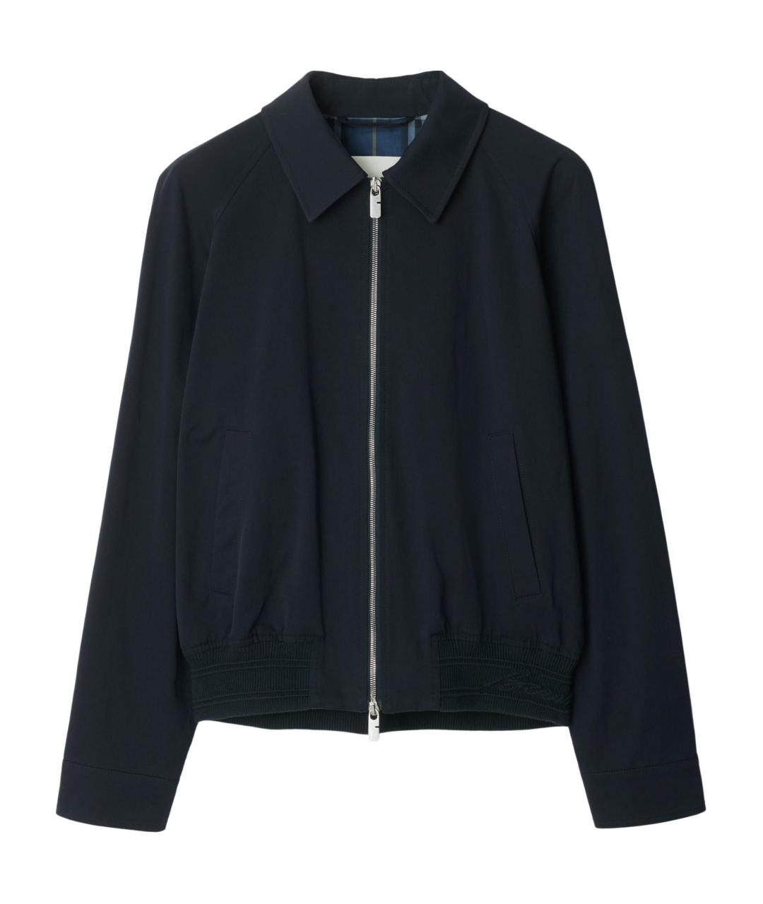 BURBERRY Темно-синяя куртка, фото 1