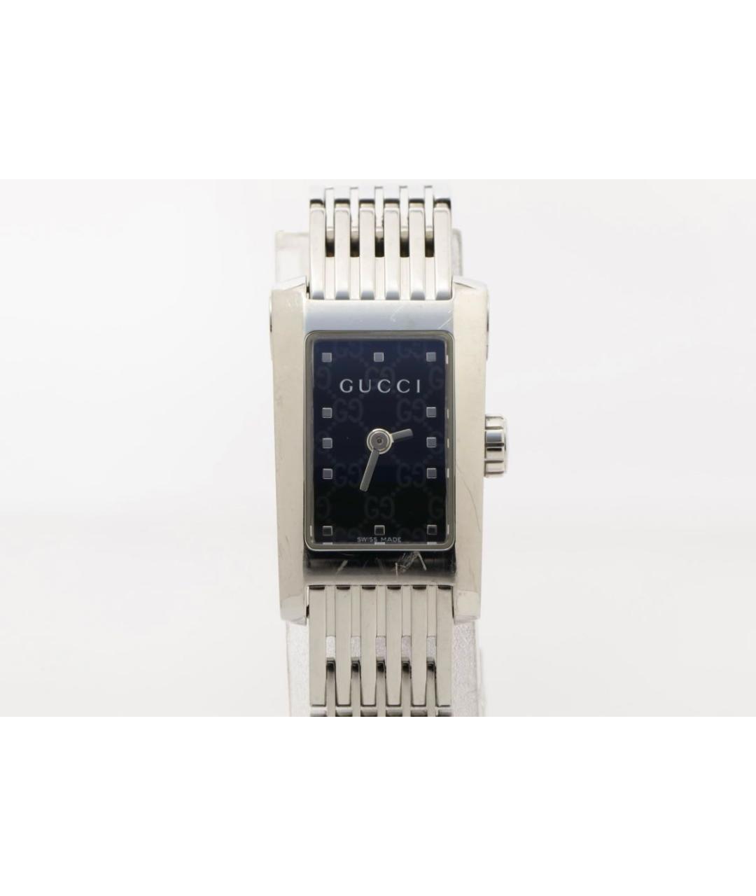 GUCCI Черные стальные часы, фото 9