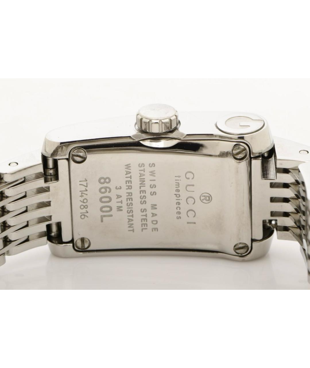 GUCCI Черные стальные часы, фото 2