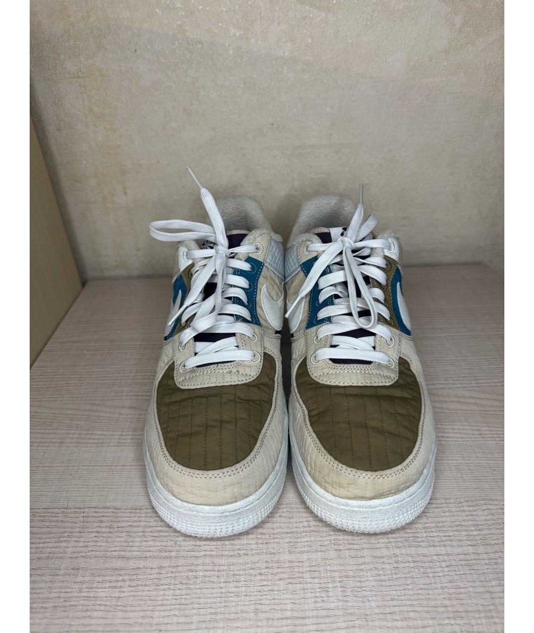 NIKE Бежевые низкие кроссовки / кеды, фото 2