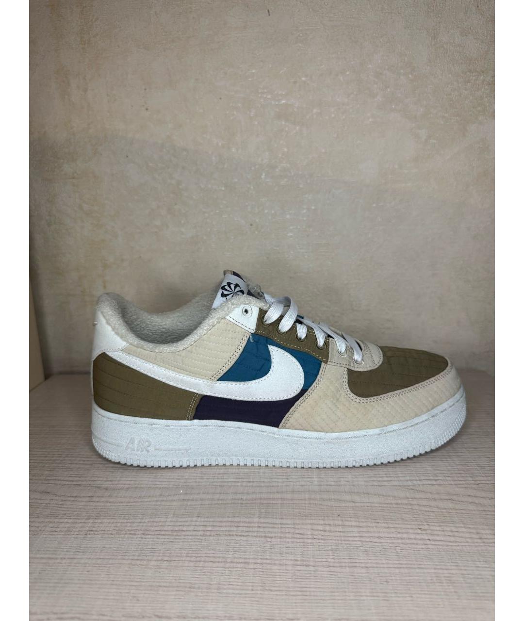 NIKE Бежевые низкие кроссовки / кеды, фото 5