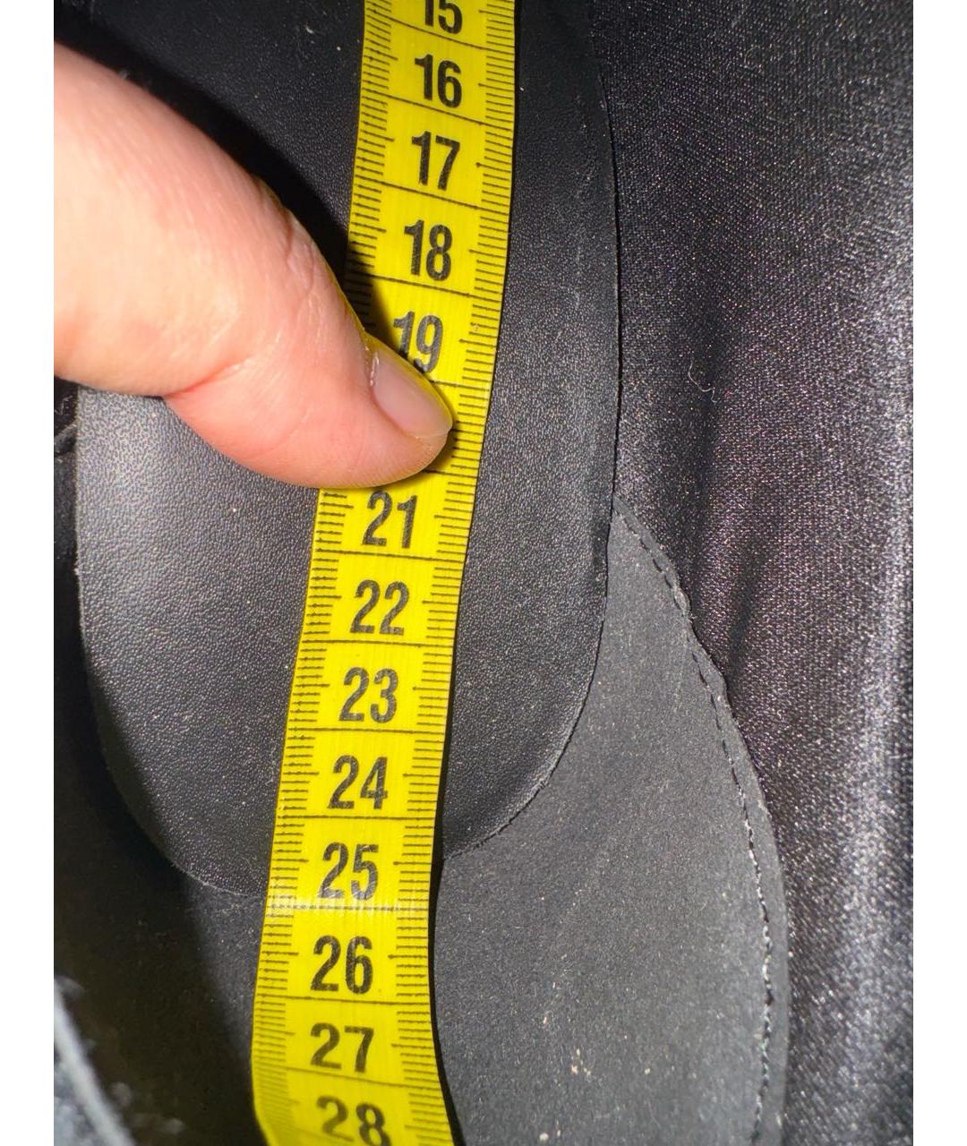 Aldo Castagna Черные кожаные сапоги, фото 6