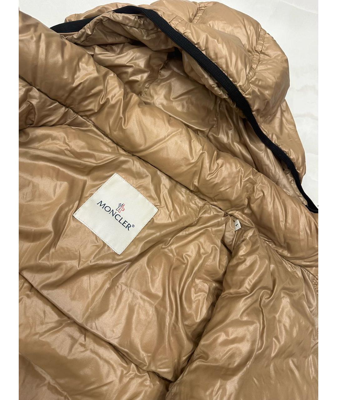 MONCLER Бежевая куртка, фото 7