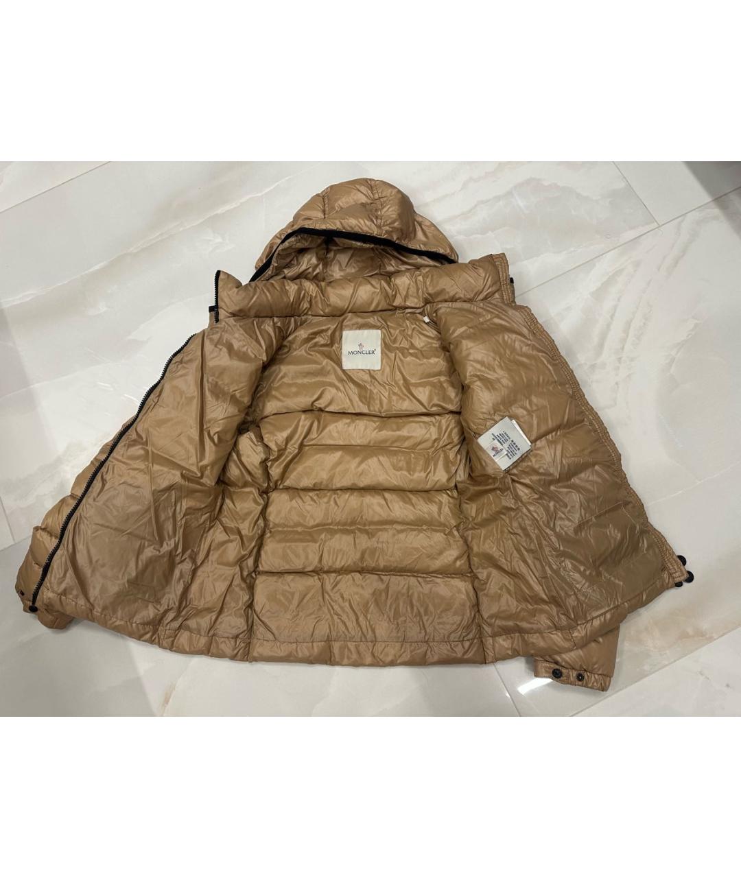 MONCLER Бежевая куртка, фото 3