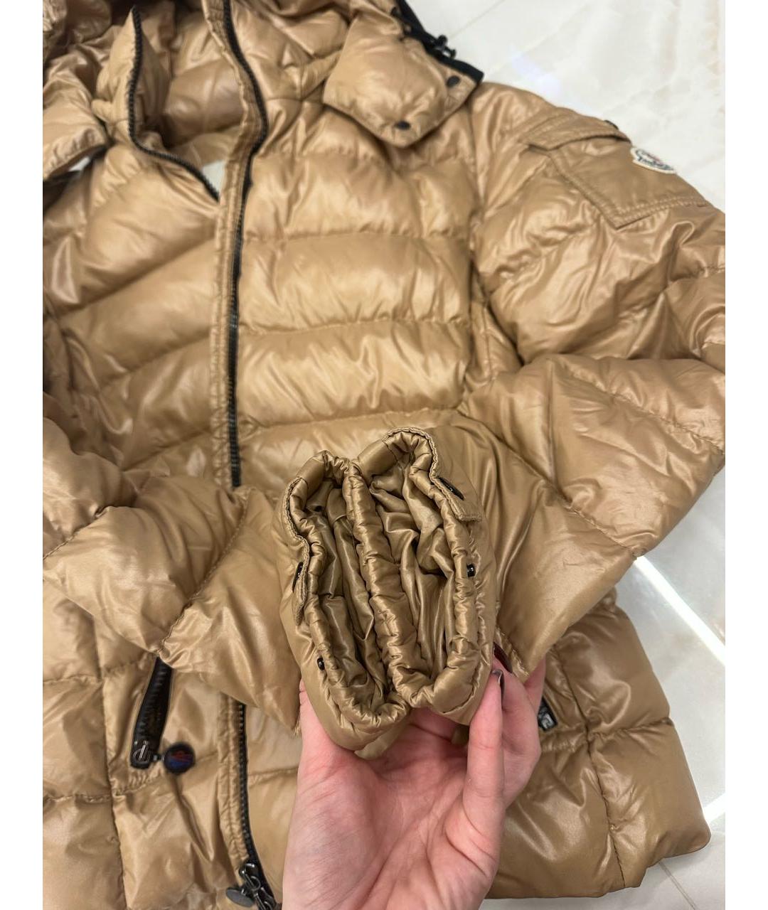 MONCLER Бежевая куртка, фото 5