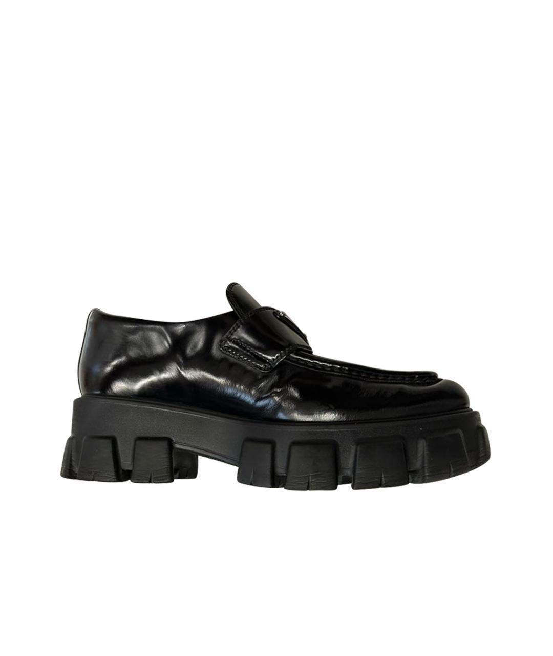 PRADA Черные лоферы, фото 1