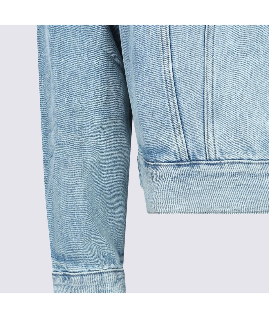 FEAR OF GOD ESSENTIALS Голубая хлопковая куртка, фото 4