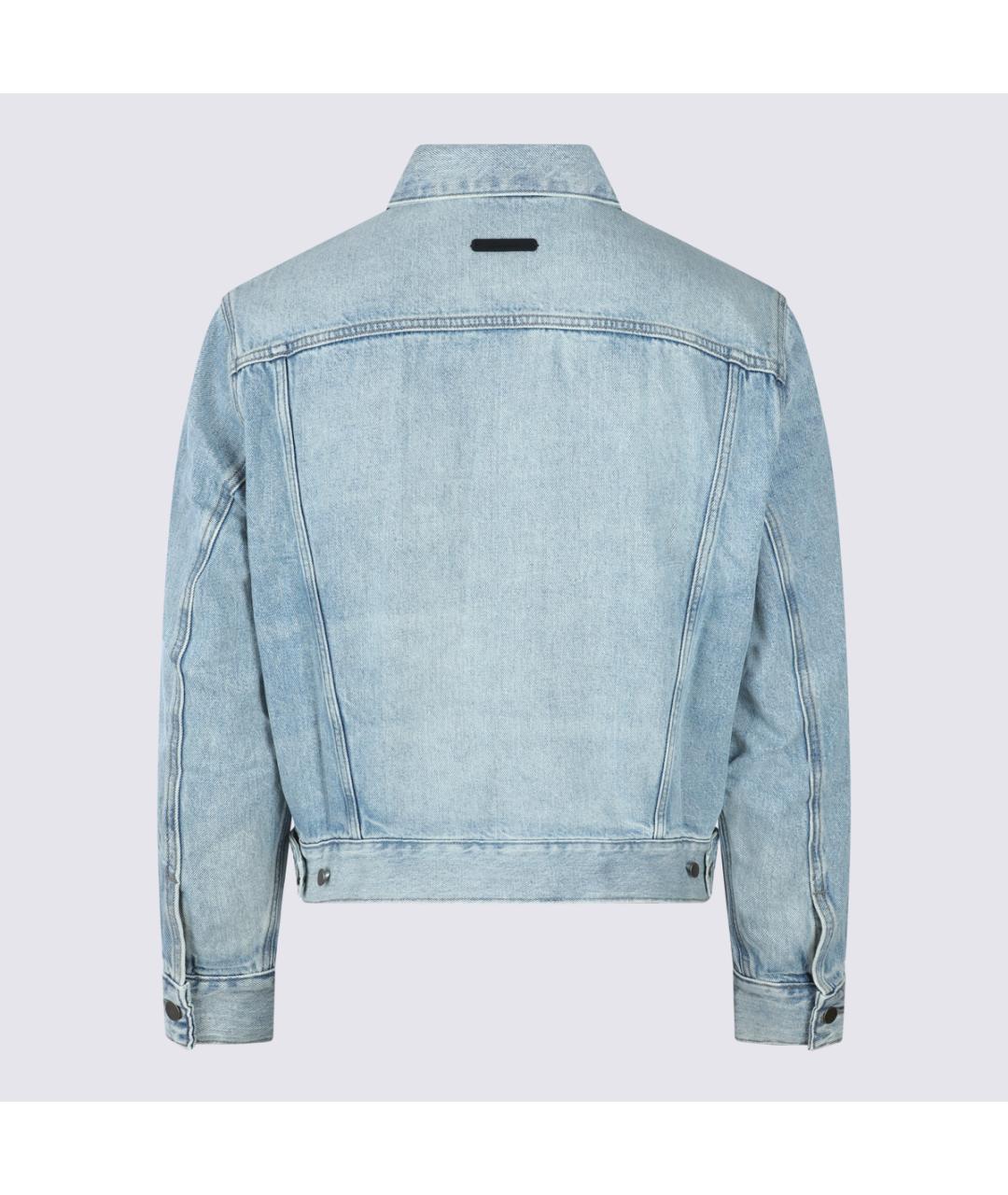 FEAR OF GOD ESSENTIALS Голубая хлопковая куртка, фото 2