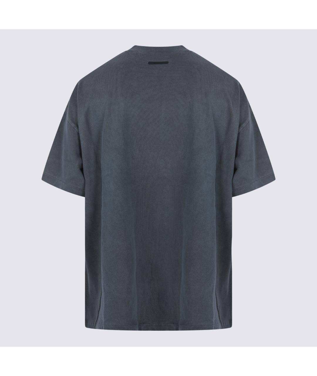 FEAR OF GOD ESSENTIALS Серая хлопковая футболка, фото 2