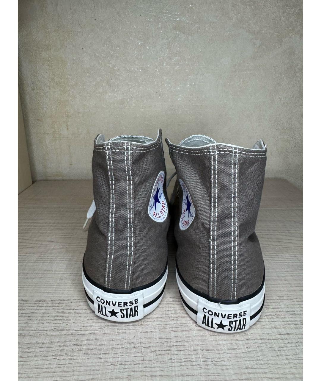 CONVERSE Коричневые кеды, фото 4