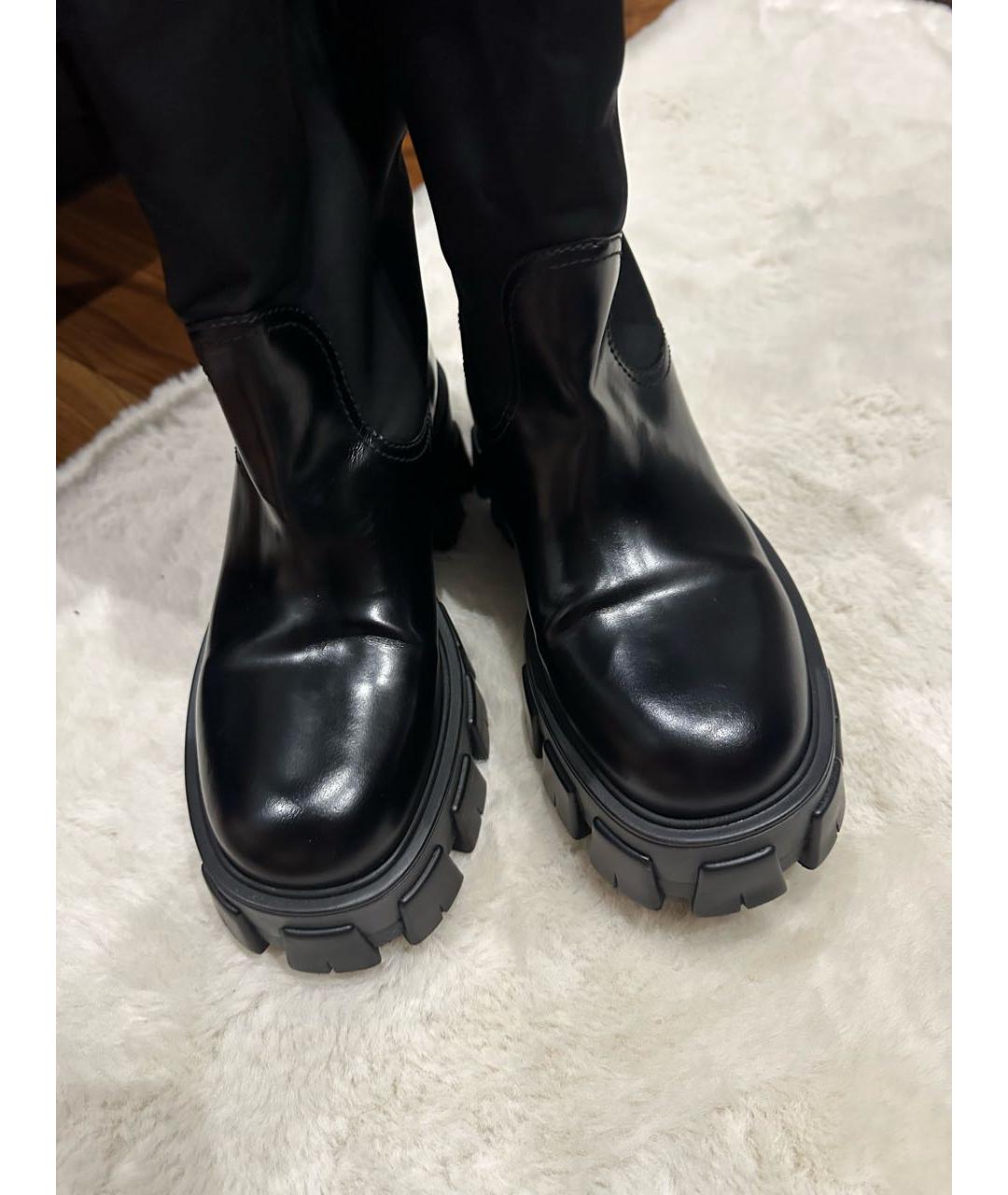 PRADA Черные сапоги, фото 6
